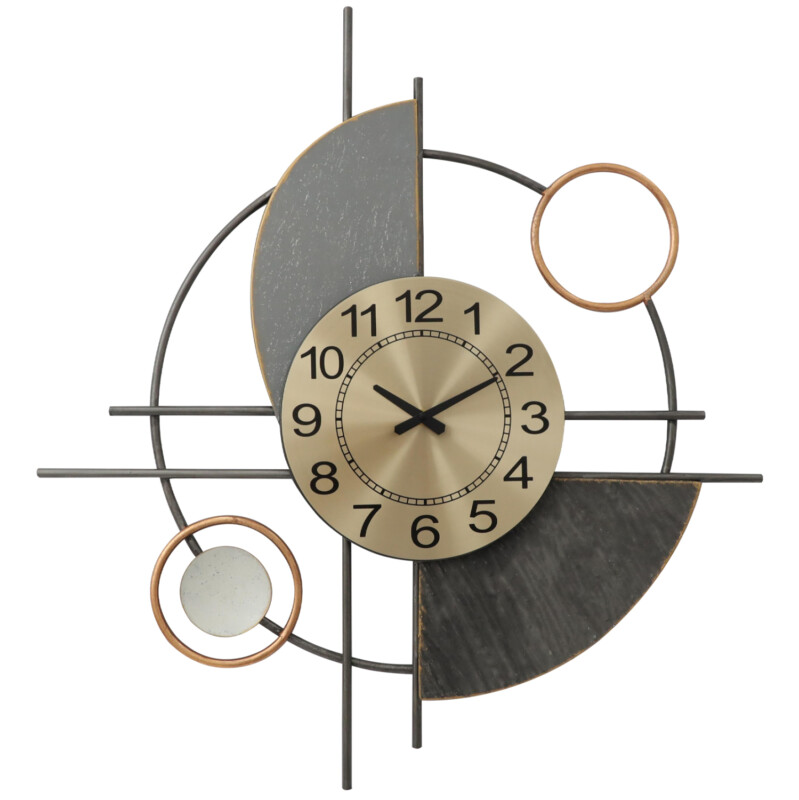 ΡΟΛΟΙ ΤΟΙΧΟΥ ΜΕΤΑΛΛΙΚΟ HM7557 62.9x67.9x5.1 ΡΟΛΟΙ ΤΟΙΧΟΥ ΜΕΤΑΛΛΙΚΟ HM7557 62.9x67.9x5.1 - Image 1