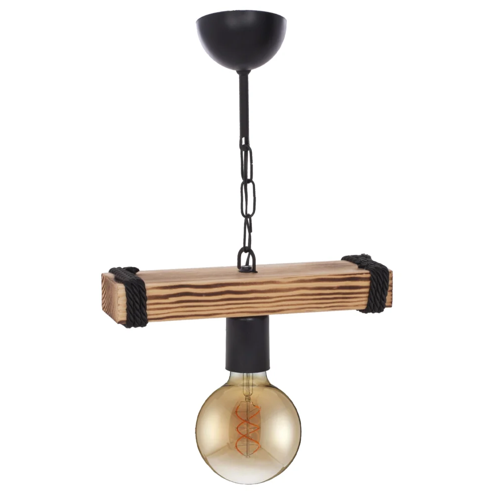 ΦΩΤΙΣΤΙΚΟ ΟΡΟΦΗΣ ΑΛΥΣΙΔΑ ΜΕ ΞΥΛΟ ΚΑΙ ΕΛΕΥΘΕΡΗ ΛΑΜΠΑ 15x11x35Υ εκ.HM7697.01 ΦΩΤΙΣΤΙΚΟ ΟΡΟΦΗΣ ΑΛΥΣΙΔΑ ΜΕ ΞΥΛΟ ΚΑΙ ΕΛΕΥΘΕΡΗ ΛΑΜΠΑ 15x11x35Υ εκ.HM7697.01 - Image 1