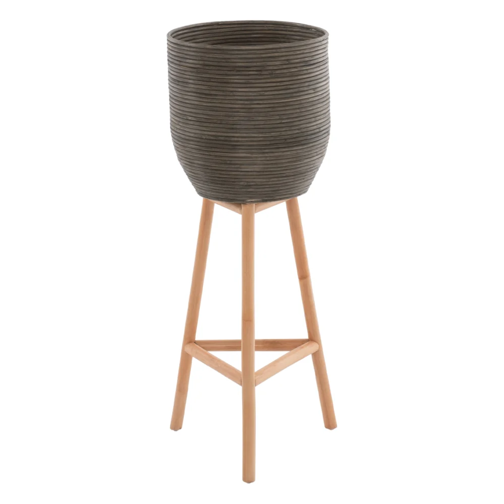 ΓΛΑΣΤΡΑ ΑΠΟ RATTAN ΚΑΙ BAMBOO HM7724 36Χ35Χ95Yεκ.ΦΥΣΙΚΟ - ΠΡΑΣΙΝΟ ΓΛΑΣΤΡΑ ΑΠΟ RATTAN ΚΑΙ BAMBOO HM7724 36Χ35Χ95Yεκ.ΦΥΣΙΚΟ - ΠΡΑΣΙΝΟ - Image 1