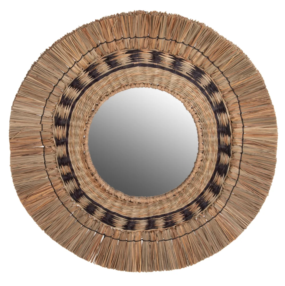 ΚΑΘΡΕΠΤΗΣ ΤΟΙΧΟΥ HM7834 ΜΕ ΠΛΕΚΤΟ ΠΛΑΙΣΙΟ MENDONG GRASS Φ70εκ ΣΕ ΜΑΥΡΟ & ΦΥΣΙΚΟ ΚΑΘΡΕΠΤΗΣ ΤΟΙΧΟΥ HM7834 ΜΕ ΠΛΕΚΤΟ ΠΛΑΙΣΙΟ MENDONG GRASS Φ70εκ ΣΕ ΜΑΥΡΟ & ΦΥΣΙΚΟ - Image 1