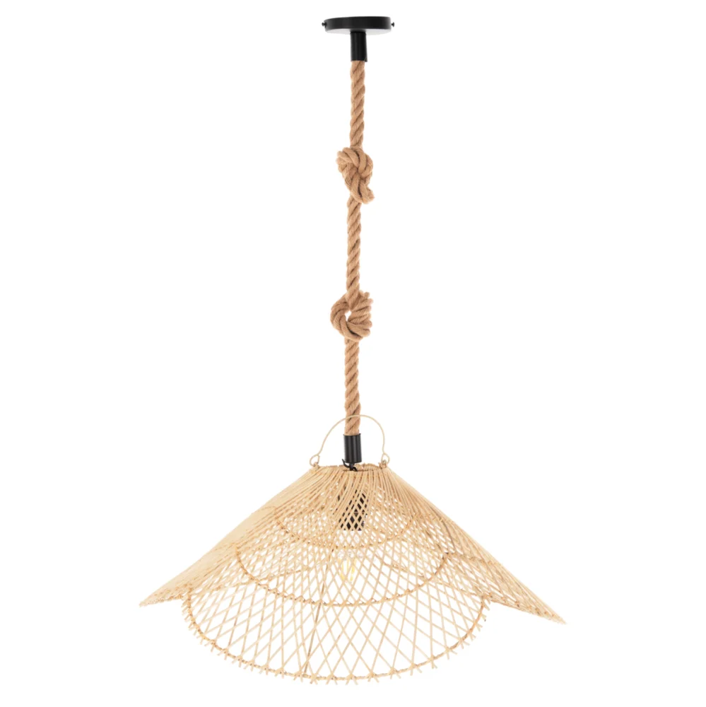 ΣΕΤ ΦΩΤΙΣΤΙΚΟ ΟΡΟΦΗΣ ΚΡΕΜΑΣΤΟ HM11925.02 ΣΧΟΙΝΙ ΚΑΙ ΦΥΣΙΚΟ RATTAN Φ58 ΣΕΤ ΦΩΤΙΣΤΙΚΟ ΟΡΟΦΗΣ ΚΡΕΜΑΣΤΟ HM11925.02 ΣΧΟΙΝΙ ΚΑΙ ΦΥΣΙΚΟ RATTAN Φ58,5Χ131Υεκ. - Image 1