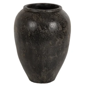 ΔΙΑΚΟΣΜΗΤΙΚΟ ΒΑΖΟ ΔΑΠΕΔΟΥ SPARTA HM7934 ΤΕΡΑΚΟΤΑ ΣΕ ΜΑΥΡΗ ΑΠΟΧΡΩΣΗ Φ66x85Υ εκ.