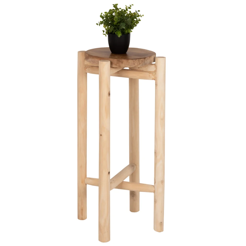 ΑΝΘΟΣΤΗΛΗ HOVER HM7935 ΞΥΛΟ ΤΕΑΚ ΣΕ ΦΥΣΙΚΟ ΧΡΩΜΑ Φ30x75 ΑΝΘΟΣΤΗΛΗ HOVER HM7935 ΞΥΛΟ ΤΕΑΚ ΣΕ ΦΥΣΙΚΟ ΧΡΩΜΑ Φ30x75,5Υεκ. - Image 1