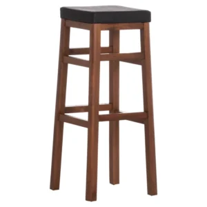 ΣΚΑΜΠO ΚΑΦΕΝΕΙΟΥ ΚΑΦΕ ΜΕ PU ΜΑΥΡΟ ΤΕΤΡΑΓΩΝΟ HM8069 30x34x82Υ εκ.