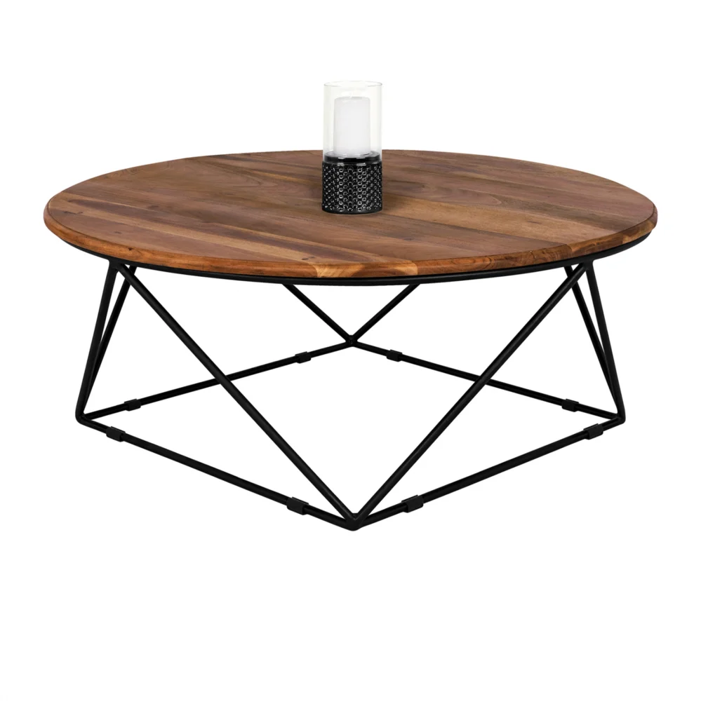 ΤΡΑΠΕΖΙ ΣΑΛΟΝΙΟΥ BERLIN HM8201.11 ΑΠΟ ΜΑΣΙΦ ΞΥΛΟ ΑΚΑΚΙΑΣ Φ90X36 ΤΡΑΠΕΖΙ ΣΑΛΟΝΙΟΥ BERLIN HM8201.11 ΑΠΟ ΜΑΣΙΦ ΞΥΛΟ ΑΚΑΚΙΑΣ Φ90X36,5Υεκ. - Image 1