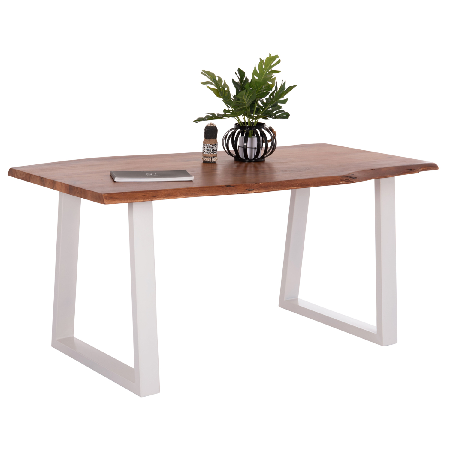 ΤΡΑΠΕΖΙ ΤΡΑΠΕΖΑΡΙΑΣ MONTANA HM8336.12 ΞΥΛΟ ΑΚΑΚΙΑΣ 4εκ.ΠΑΧΟΣ-ΛΕΥΚΑ ΠΟΔΙΑ 160X90X77Υεκ. ΤΡΑΠΕΖΙ ΤΡΑΠΕΖΑΡΙΑΣ MONTANA HM8336.12 ΞΥΛΟ ΑΚΑΚΙΑΣ 4εκ.ΠΑΧΟΣ-ΛΕΥΚΑ ΠΟΔΙΑ 160X90X77Υεκ. - Image 1