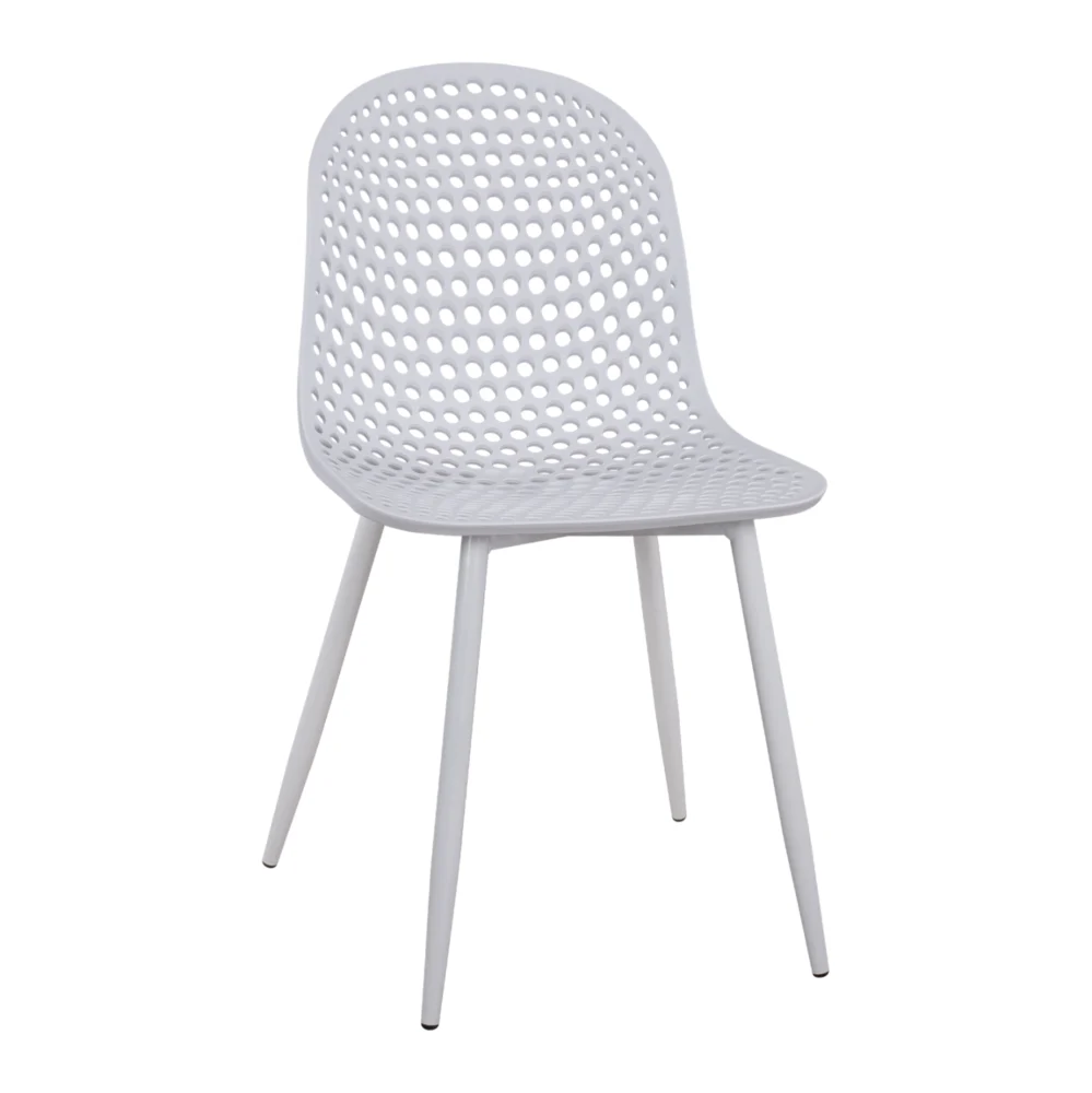 ΚΑΡΕΚΛΑ ΠΟΛΥΠΡΟΠΥΛΕΝΙΟΥ MILANA HM8512.01 ΛΕΥΚΟ ΜΕ ΜΕΤΑΛΛΙΚΑ ΠΟΔΙΑ 45X51X84Υ εκ. Σετ 4 τεμαχίων - ΚΑΡΕΚΛΑ ΠΟΛΥΠΡΟΠΥΛΕΝΙΟΥ MILANA HM8512.01 ΛΕΥΚΟ ΜΕ ΜΕΤΑΛΛΙΚΑ ΠΟΔΙΑ 45X51X84Υ εκ. - Image 1