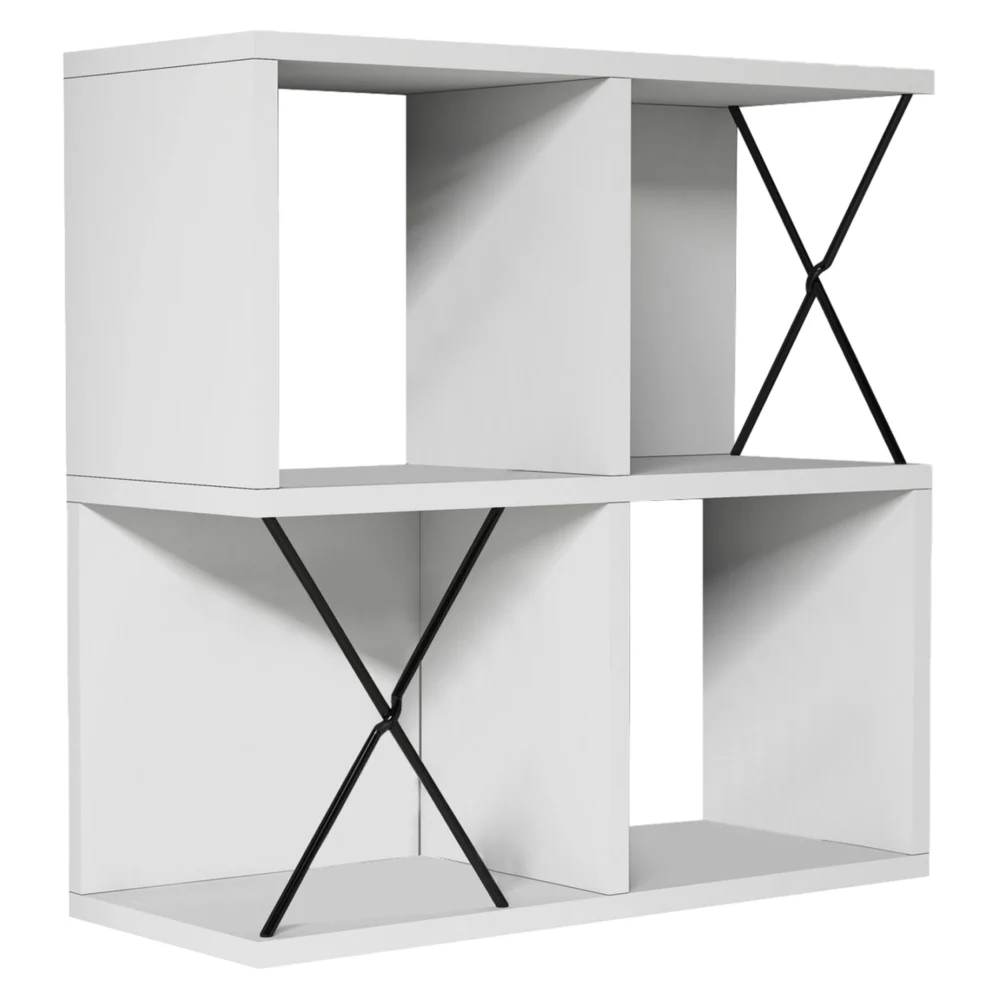 ΡΑΦΙΕΡΑ ΤΟΙΧΟΥ ΜΕΛΑΜΙΝΗΣ HM9520.03 ΣΕ ΛΕΥΚΟ ΧΡΩΜΑ 60x24x60Y εκ. ΡΑΦΙΕΡΑ ΤΟΙΧΟΥ ΜΕΛΑΜΙΝΗΣ HM9520.03 ΣΕ ΛΕΥΚΟ ΧΡΩΜΑ 60x24x60Y εκ. - Image 1