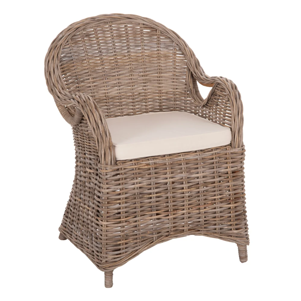 ΠΟΛΥΘΡΟΝΑ ΜΕ ΕΚΡΟΥ ΜΑΞΙΛΑΡΙ KEYLA HM9536 ΚΑΦΕ RATTAN 63x65x87Υεκ. ΠΟΛΥΘΡΟΝΑ ΜΕ ΕΚΡΟΥ ΜΑΞΙΛΑΡΙ KEYLA HM9536 ΚΑΦΕ RATTAN 63x65x87Υεκ. - Image 1