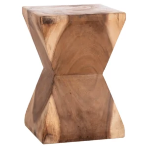 ΒΟΗΘΗΤΙΚΟ ΣΚΑΜΠΟ ANVIL HM9756.11 ΞΥΛΟ SUAR ΣΕ ΦΥΣΙΚΟ ΧΡΩΜΑ 31x31x45Yεκ.