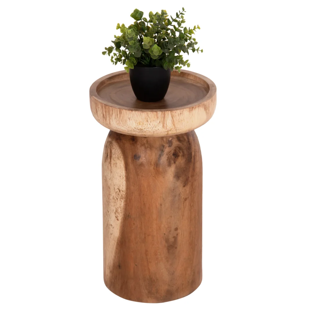 ΤΡΑΠΕΖΙ ΒΟΗΘΗΤΙΚΟ LOKI HM9899.11 ΜΑΣΙΦ ΞΥΛΟ SUAR ΣΕ ΦΥΣΙΚΟ Φ30x50Υεκ. ΤΡΑΠΕΖΙ ΒΟΗΘΗΤΙΚΟ LOKI HM9899.11 ΜΑΣΙΦ ΞΥΛΟ SUAR ΣΕ ΦΥΣΙΚΟ Φ30x50Υεκ. - Image 1