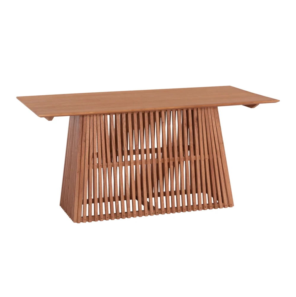 ΤΡΑΠΕΖΙ ΤΡΑΠΕΖΑΡΙΑΣ ΟΡΘΟΓΩΝΙΟ FRANTZ HM9916 ΜΑΣΙΦ MINDI ΞΥΛΟ 160x79 ΤΡΑΠΕΖΙ ΤΡΑΠΕΖΑΡΙΑΣ ΟΡΘΟΓΩΝΙΟ FRANTZ HM9916 ΜΑΣΙΦ MINDI ΞΥΛΟ 160x79,5x76,5Yεκ. - Image 1