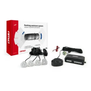 ΣΥΣΤΗΜΑ ΠΑΡΚΑΡΙΣΜΑΤΟΣ ΜΕ 4 ΑΣΗΜΙ ΑΙΣΘΗΤΗΡΕΣ 22 MM ΚΑΙ BUZZER AMiO - 1 ΤΕΜ. 01021