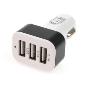ΦΟΡΤΙΣΤΗΣ ΑΝΑΠΤΗΡΑ ΜΕ 3 ΘΥΡΕΣ USB 12/24V 5100mA (1Α, 2Α, 2.1Α) AMiO - 1 ΤΕΜ. 01027