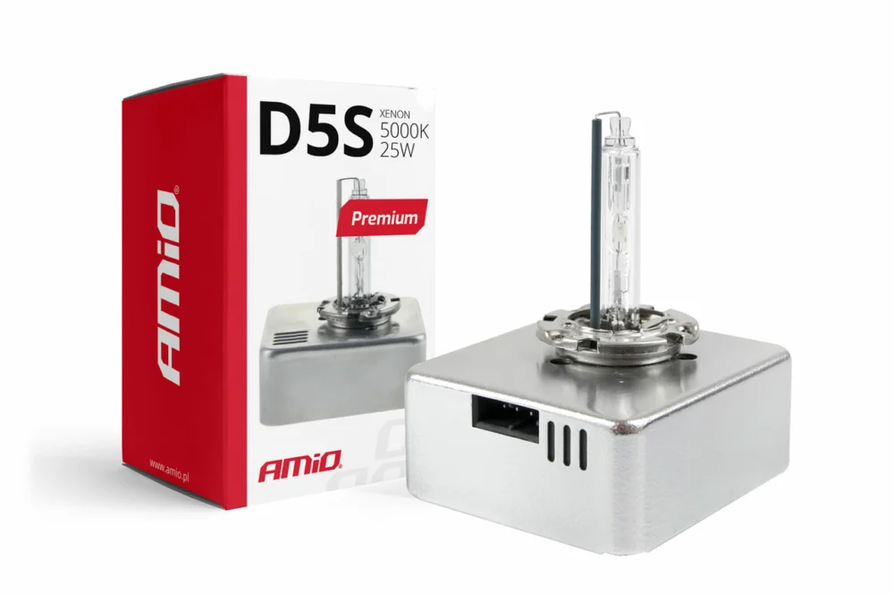 ΑΝΤΑΛΛΑΚΤΙΚΗ ΛΑΜΠΑ PREMIUM D5S 12V 5.000k 25W AMIO - 1 Τεμ. ΑΝΤΑΛΛΑΚΤΙΚΗ ΛΑΜΠΑ PREMIUM D5S 12V 5.000k 25W AMIO - 1 Τεμ. 01220 - Image 1