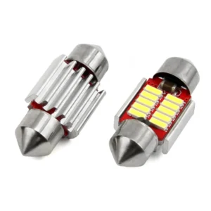 ΛΑΜΠΑΚΙΑ ΠΛΑΦΟΝΙΕΡΑΣ 31mm 12/24V 2W 5600K 10LED CANBUS FESTOON (ΛΕΥΚΟ) AMiO - 2 ΤΕΜ. 01288