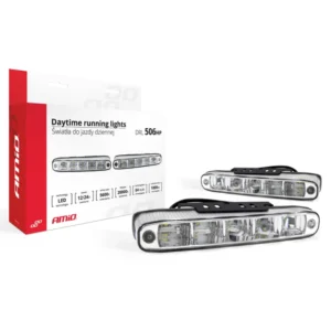 ΦΩΤΑ ΗΜΕΡΑΣ DRL 12/24V 11,52W 10LED 1000Lm 160x25x52mm 2ΤΕΜ 01522