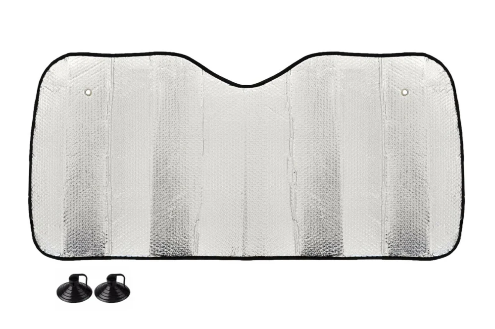 ΗΛΙΟΠΡΟΣΤΑΣΙΑ ΕΣΩΤΕΡΙΚΗ ΑΣΗΜΙ ΜΕ ΒΕΝΤΟΥΖΕΣ 145x70cm AMIO - 1 ΤΕΜ. ΗΛΙΟΠΡΟΣΤΑΣΙΑ ΕΣΩΤΕΡΙΚΗ ΑΣΗΜΙ ΜΕ ΒΕΝΤΟΥΖΕΣ 145x70cm AMIO - 1 ΤΕΜ. 01535 - Image 1