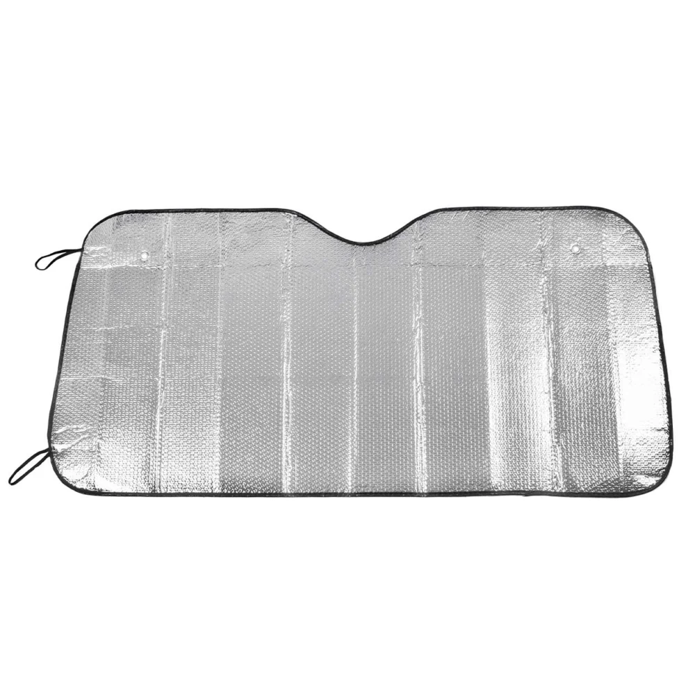 ΗΛΙΟΠΡΟΣΤΑΣΙΑ ΕΣΩΤΕΡΙΚΗ ΑΣΗΜΙ ΑΦΡΟΥ ΜΕ ΒΕΝΤΟΥΖΕΣ 130x60cm AMIO - 1 ΤΕΜ. ΗΛΙΟΠΡΟΣΤΑΣΙΑ ΕΣΩΤΕΡΙΚΗ ΑΣΗΜΙ ΑΦΡΟΥ ΜΕ ΒΕΝΤΟΥΖΕΣ 130x60cm AMIO - 1 ΤΕΜ. 01536 - Image 1