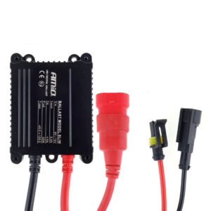 Amio - Μετασχηματιστής Xenon HID Slim Ballast Digital τάση λειτουργίας 9-16V απόδοσης 35W ένταση ρεύματος 3.2A για kit Xenon διάσταση 85x60x15mm για Επιβατικά Αυτοκίνητα - 1 τεμ. (01545/AM) 01545
