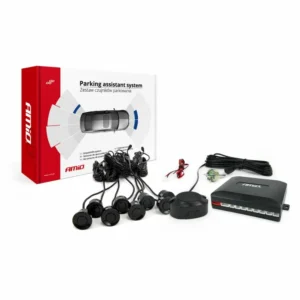 ΣΥΣΤΗΜΑ ΠΑΡΚΑΡΙΣΜΑΤΟΣ 12V 8 ΑΙΣΘΗΤΗΡΕΣ (ΜΑΤΙΑ ) ΜΑΥΡΑ Φ22mm ΜΕ BUZZER (ΜΟΝΟ ΗΧΟΣ) AMiO - 1 ΤΕΜ. 01575