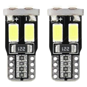 Amio – Λαμπάκια LED T10 W5W 12V 1W 5600K 6xSMD 5730 CANBUS Καρφωτά για Ισχυρό Λευκό Φωτισμό σε Καθημερινή Χρήση – Σετ 2 Τεμ. (01622/AM) 01622