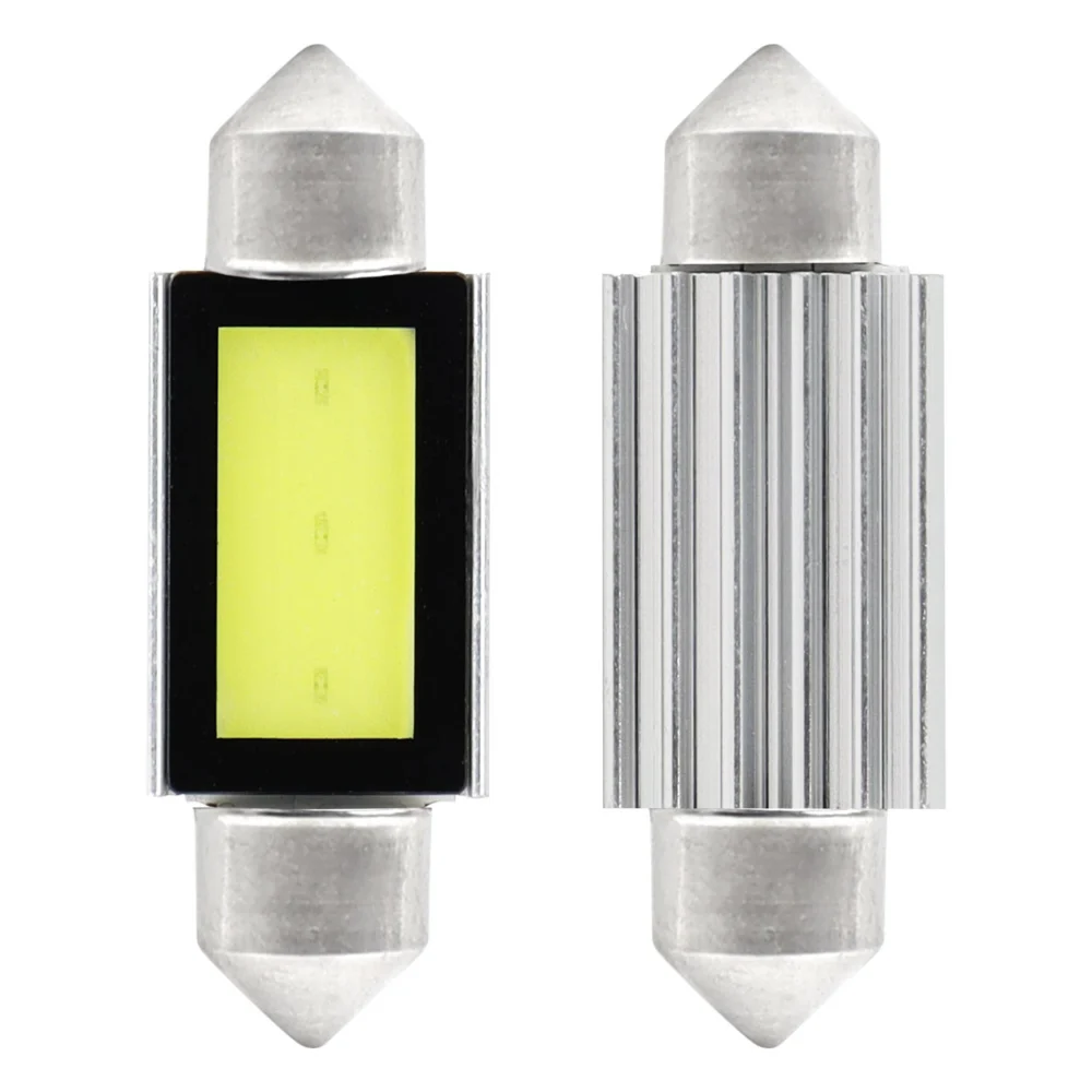 ΛΑΜΠΑΚΙΑ ΠΛΑΦΟΝΙΕΡΑΣ 39mm 12V 5.600K COB LED CAN-BUS AMIO - 2 ΤΕΜ. ΛΑΜΠΑΚΙΑ ΠΛΑΦΟΝΙΕΡΑΣ 39mm 12V 5.600K COB LED CAN-BUS AMIO - 2 ΤΕΜ. 01640 - Image 1