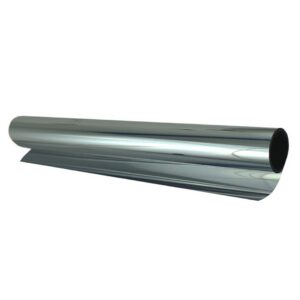 Amio - Αντιηλιακή Μεμβράνη Φιμέ Dark Silver 15% 75x300cm Για Μείωση Θερμότητας Και Προστασία Από UV Για Τζάμια Αυτοκινήτου – 1 Τεμ. (01659/AM) 01659