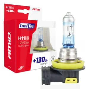 H11 12V 55W PGJ19-2 LUMITEC LIMITED +130%  UP TO 40m AMIO - 2 ΤΕΜ. 02105