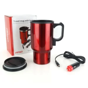 ΚΟΥΠΑ ΝΕΡΟΥ 450ml 12V ΜΕΓ.ΘΕΡΜΟΚΡΑΣΙΑ 60C ΜΕ ΚΑΛΩΔΙΟ ΑΝΑΠΤΗΡΑ 1,2m AMiO - 1 ΤΕΜ. 02177