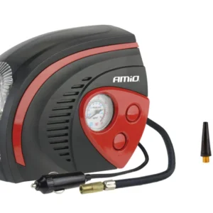 ΚΟΜΠΡΕΣΕΡ ΑΕΡΑ ΕΛΑΣΤΙΚΩΝ 12V 100psi 7bar ΜΕ ΦΙΣ ΑΝΑΠΤΗΡΑ & LED ΦΑΚΟ