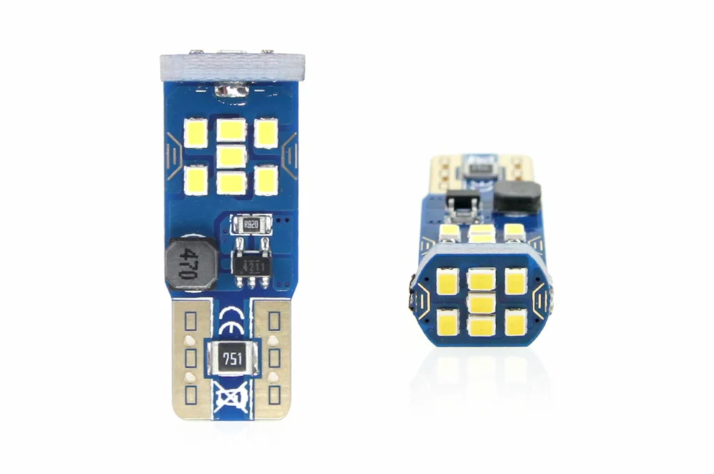 T10 W5W 12/24V LED 21xSMD ULTRABRIGHT 2016 CAN-BUS ΛΕΥΚΟ 2ΤΕΜ. T10 W5W 12/24V LED 21xSMD ULTRABRIGHT 2016 CAN-BUS ΛΕΥΚΟ 2ΤΕΜ. - Image 1