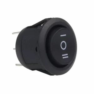 ΔΙΑΚΟΠΤΗΣ ΣΤΡΟΓΓΥΛΟΣ 3 ΘΕΣΕΩΝ 12V 2cm BU03 AMIO - 1ΤΕΜ. 02463