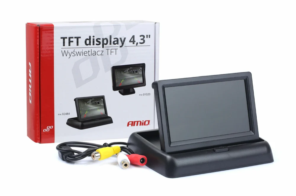 ΟΘΟΝΗ TFT LCD ΑΝΑΔΙΠΛΟΥΜΕΝΗ ΑΥΤΟΚΙΝΗΤΟΥ 4 ΟΘΟΝΗ TFT LCD ΑΝΑΔΙΠΛΟΥΜΕΝΗ ΑΥΤΟΚΙΝΗΤΟΥ 4,3" - 12V 02484 - Image 1