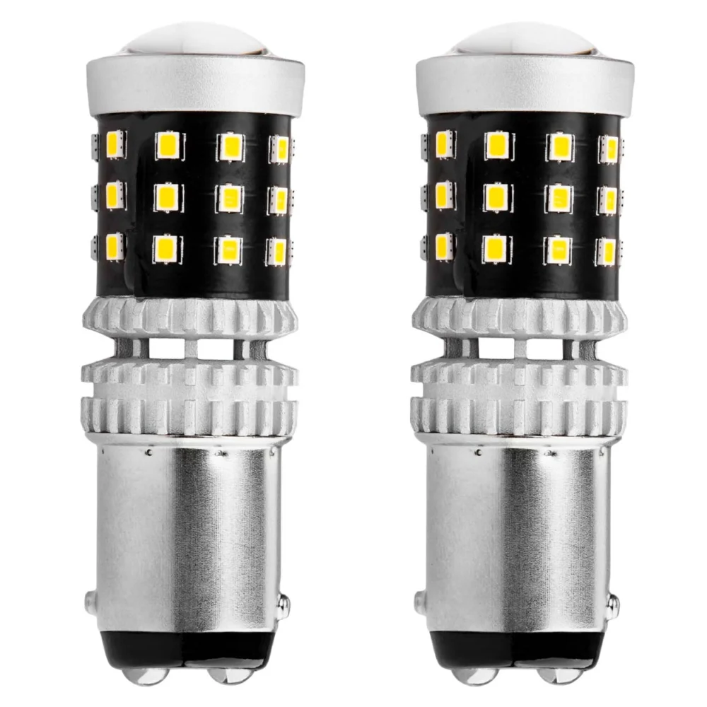 ΛΑΜΠΑΚΙΑ ΔΙΠΟΛΙΚΑ LED ΛΕΥΚΑ CAN-BUS P21/5w BAY15D 12/24V 39xSMD 2016 ΑMiO - 2 TEM. ΛΑΜΠΑΚΙΑ ΔΙΠΟΛΙΚΑ LED ΛΕΥΚΑ CAN-BUS P21/5w BAY15D 12/24V 39xSMD 2016 ΑMiO - 2 TEM. 02800 - Image 1