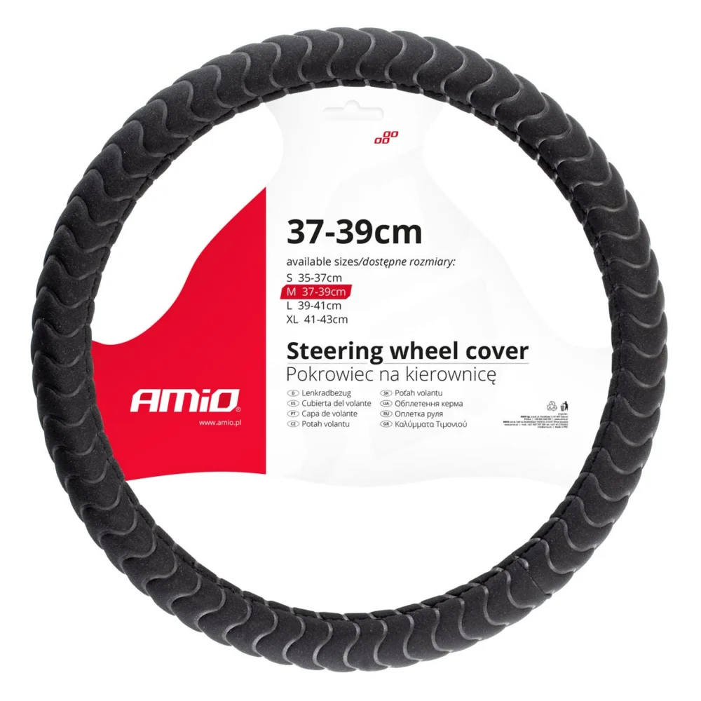 ΚΑΛΥΜΜΑ ΤΙΜΟΝΙΟΥ 37/39CM SWC-32-M ΜΑΥΡΟ ΑΦΡΩΔΕΣ ΑΟΣΜΟ AMIO - 1 ΤΕΜ. ΚΑΛΥΜΜΑ ΤΙΜΟΝΙΟΥ 37/39CM SWC-32-M ΜΑΥΡΟ ΑΦΡΩΔΕΣ ΑΟΣΜΟ AMIO - 1 ΤΕΜ. 02805 - Image 1