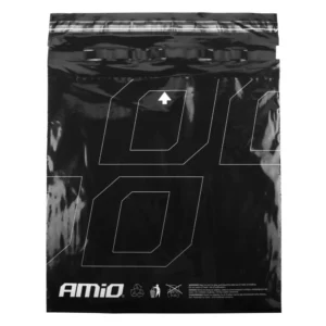 ΣΑΚΟΥΛΕΣ ΑΠΟΡΡΙΜΑΤΩΝ ΟΧΗΜΑΤΟΣ (ΥΛΙΚΟ: PE ΠΛΑΣΤΙΚΟ)  ΜΑΥΡΟ ΧΡΩΜΑ  AMIO - 25 τεμ. 02872