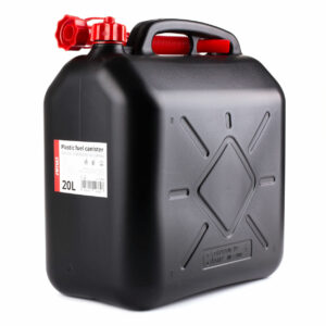Amio - ΜΠΕΤΟΝΙ ΠΛΑΣΤΙΚΟ 20L ΜΑΥΡΟ ΜΕ ΚΟΚΚΙΝΟ ΣΤΟΜΙΟ - 1 τεμ. (02889/AM) 02889