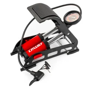 ΤΡΟΜΠΑ ΑΕΡΟΣ ΠΟΔΗΛΑΤΟΥ ΠΟΔΙΟΥ ΔΙΠΛΟ ΠΙΣΤΟΝΙ 2x45mm ΜΕΤΑΛΛΙΚΗ 160PSI ΜΕ ΜΑΝΟΜΕΤΡΟ PU07 02894