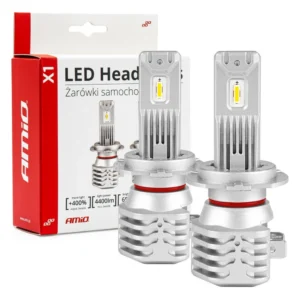 ΛΑΜΠΕΣ LED H7 10-16V 40W 6.500K 4400lm  (ΨΥΚΤΡΑ) X1 AMIO - 2ΤΕΜ. 02966