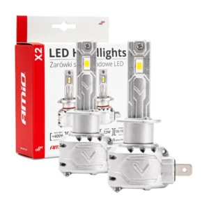 ΛΑΜΠΕΣ H1 LED CAN BUS  X2 SERIES ΜΕ ΑΝΕΜΙΣΤΗΡΑΚΙ H1 10-16V 72W 6.500K 7.920lm +400% ΑMiO - 2 TEM. 02970