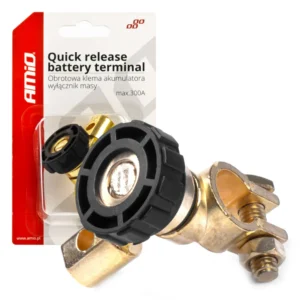 ΠΟΛΟΣ ΑΣΦΑΛΕΙΑΣ ΜΠΑΤΑΡΙΑΣ QUICK REALEASE ΤΑΧΕΙΑΣ ΑΠΟΔΕΣΜΕΥΣΗΣ (ΑΚΡΟΔΕΚΤΗΣ) max300A​ ΑMiO - 1 TEM. 03021