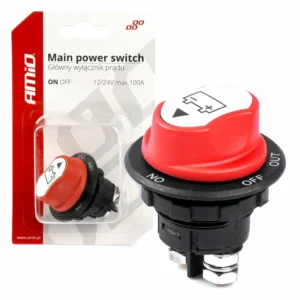 ΔΙΑΚΟΠΤΗΣ POWER-OFF ΜΠΑΤΑΡΙΑΣ ΓΕΝΙΚΟΥ ΡΕΥΜΑΤΟΣ 12>32V max100A preak 500A 29mm 3 ΛΕΙΤΟΥΡΓΙΩΝ ΑΜΙΟ - 1 ΤΕΜ. 03026