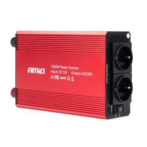 INVERTER 12>230V 1000W>2000W 3x230V socket PI05 ΑMiO - 1 TEM. 03283
