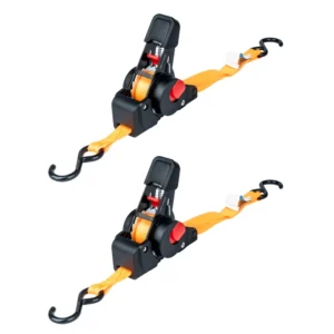 ΙΜΑΝΤΕΣ ΔΕΣΙΜΑΤΟΣ ΜΕ ΚΑΣΤΑΝΙΑ ΚΑΙ ΔΙΠΛΟ ΓΑΝΤΖΟ ΜΕ ΑΥΤΟΜΑΤΗ ΕΠΙΣΤΡΟΦΗ (1.8x200cm) ΠΟΡΤΟΚΑΛΙ 100/200kg S-Type AMIO - 2 Τεμ. 03323