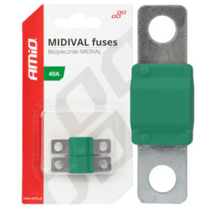 ΑΣΦΑΛΕΙΕΣ MIDIVAL 40A AMIO - 2 Τεμ. 03474