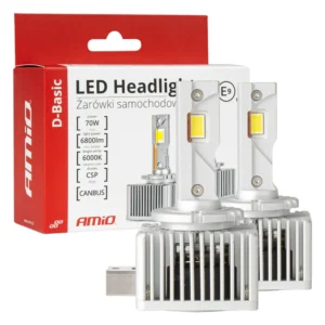 ΛΑΜΠΕΣ LED D1S/D1R 12V 6.000K 6800lm CAN-BUS D-BASIC SERIES AMIO - 2 Τεμ. 03626