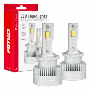 ΛΑΜΠΕΣ LED D2S/D2R/D4S/D4R 12/24V 6000K 9.000lm 50W X ALL IN ONE SERIES CAN-BUS (ΜΕ ΑΝΕΜΙΣΤΗΡΑΚΙ) AMIO - 2 ΤΕΜ. 03670