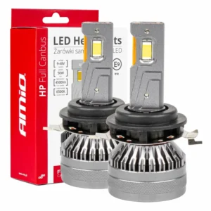 ΛΑΜΠΕΣ H7-1 9>48V 6.500K 4.500lm 50W HP SERIES LED CAN-BUS ΜΕ ΨΥΚΤΡΑ AMIO - 2 Τεμ. 03675