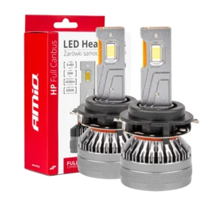 Amio - ΛΑΜΠΕΣ H7-6 9>48V 6.500K 4.500lm 50W HP SERIES LED CAN-BUS ΜΕ ΨΥΚΤΡΑ - 2 Τεμ. (03676/AM) 03676